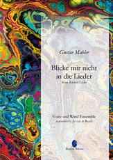 Blicke mir nicht in die Lieder Concert Band sheet music cover